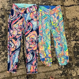 Lilly Pulitzer Vibrant Floral Leggings Set